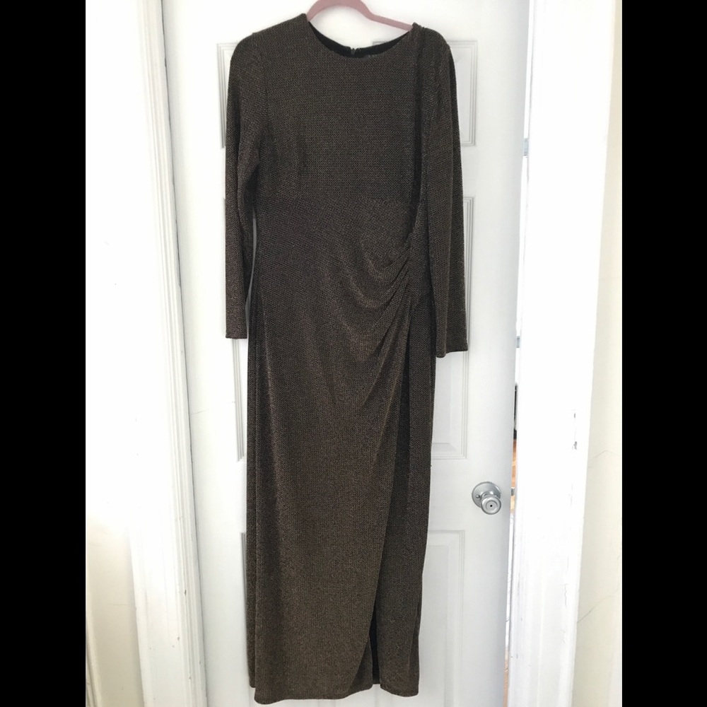 Black and Gold Calvin Klein evening gown size 16